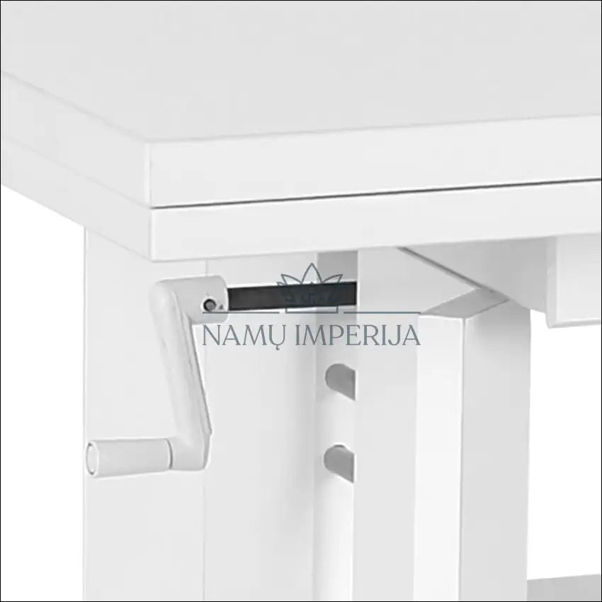Reguliuojamas kavos staliukas SI1801 €45 Save 80% 25 50, __label:Pristatymas 1 2 d.d., color balta, material mediena,