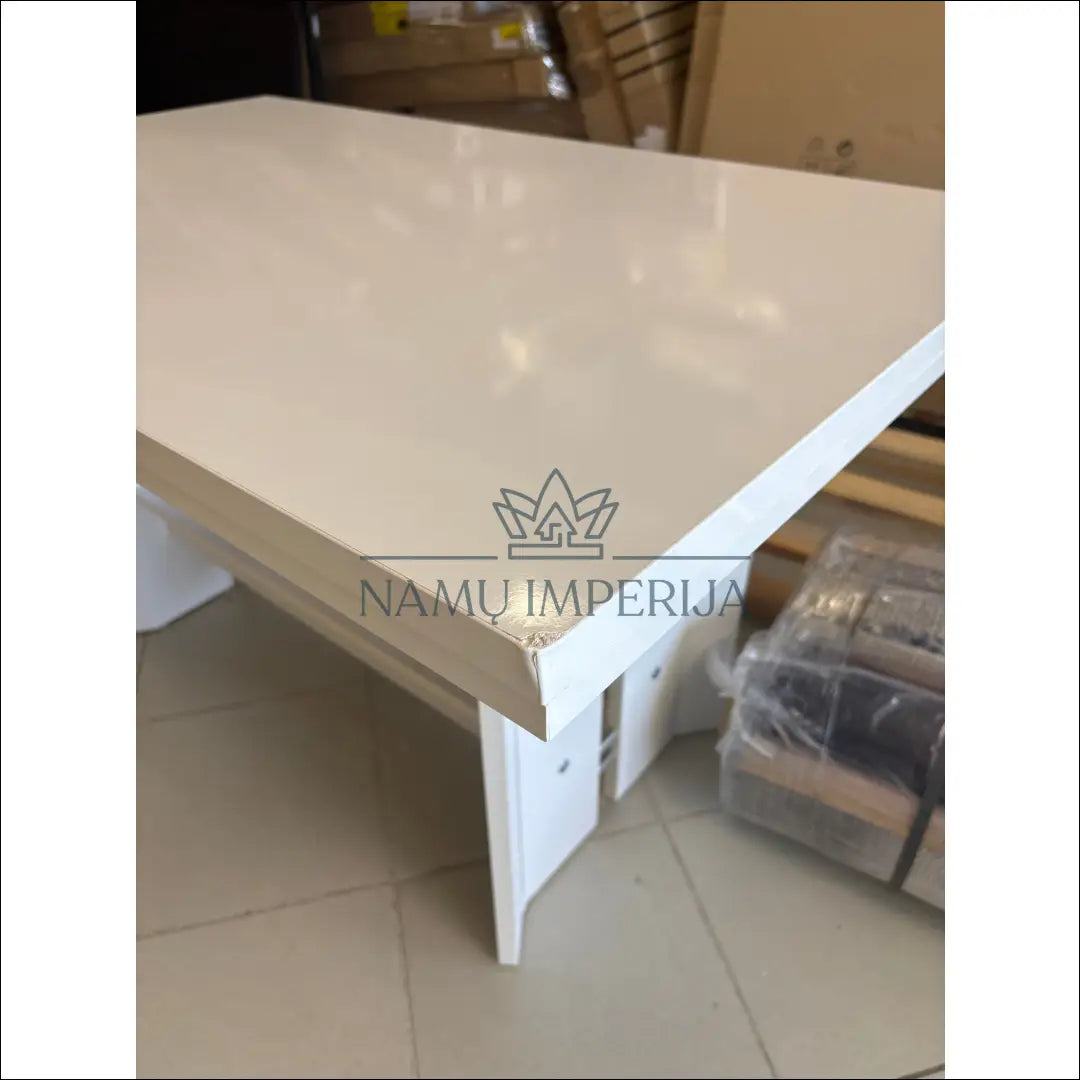 Reguliuojamas kavos staliukas SI1801 €45 Save 80% 25 50, __label:Pristatymas 1 2 d.d., color balta, material mediena,