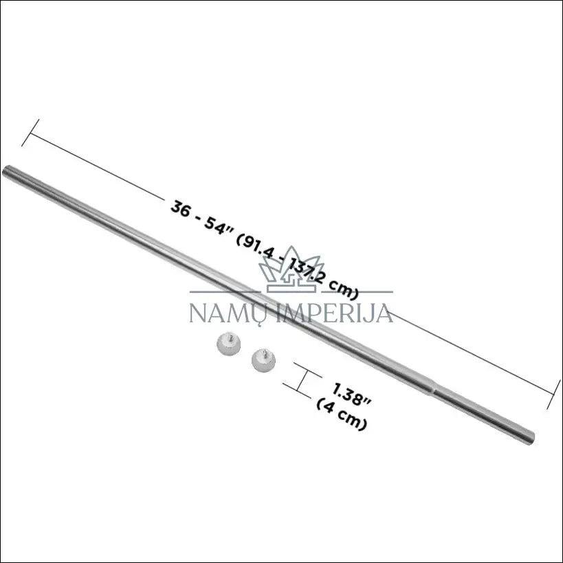 Reguliuojamas sieninis karnizas DI9501 - €14 Save 50% __label:Pristatymas 1-2 d.d., color-sidabrine, kita,