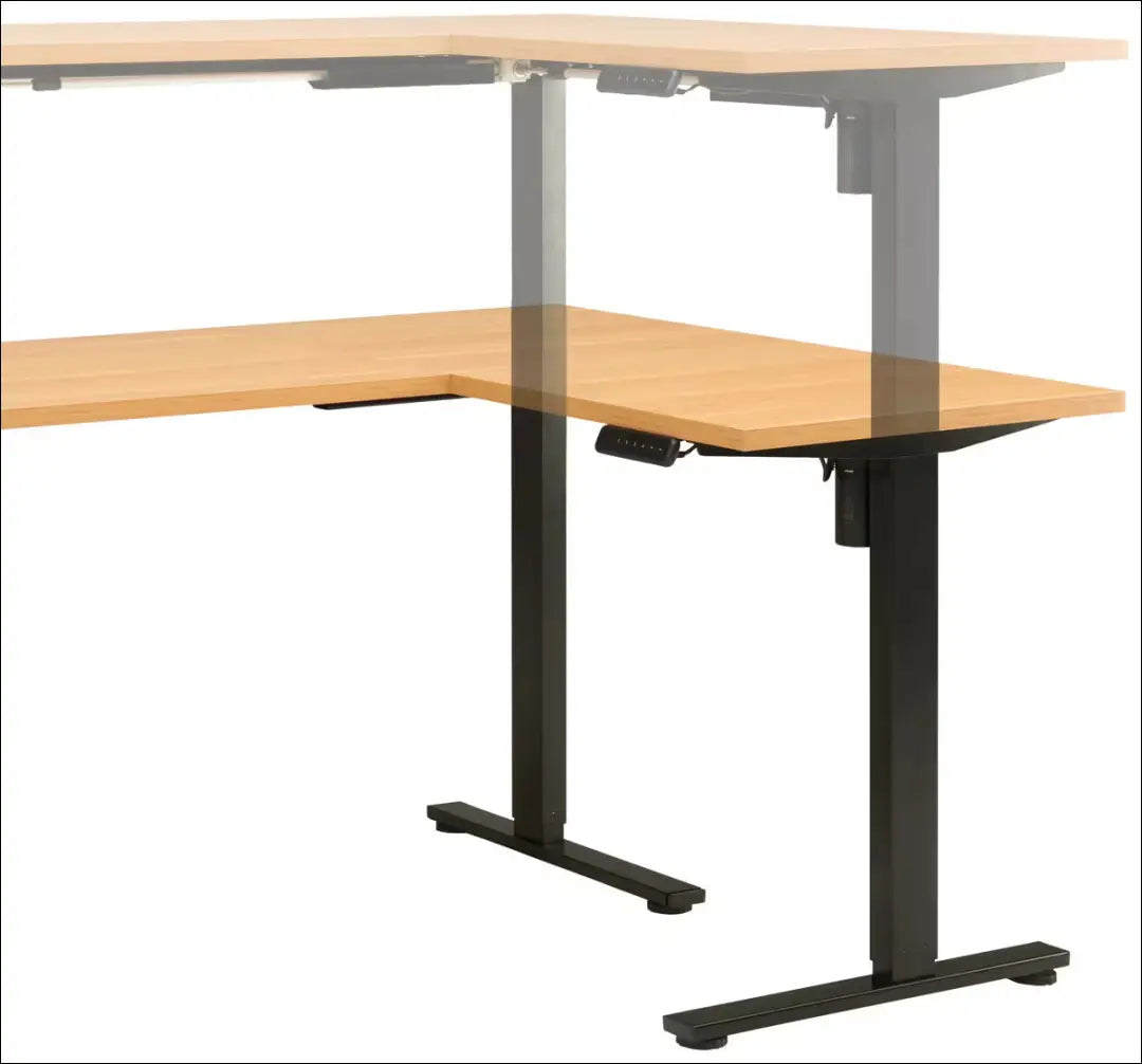 Reguliuojamo aukščio kampinis darbo stalas BI287 - €170 Save 50% 100-200, __label:Pristatymas 1-2 d.d., biuro-baldai,