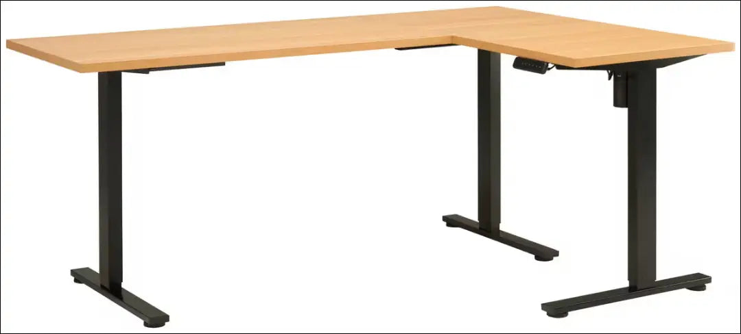 Reguliuojamo aukščio kampinis darbo stalas BI287 - €170 Save 50% 100-200, __label:Pristatymas 1-2 d.d., biuro-baldai,