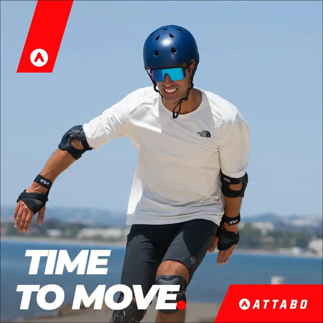 Riedlenčių ir paspirtukų šalmas “Attabo” SP021 - €20 Save 30% __label:Pristatymas 1-2 d.d., color-melyna, laisvalaikis,