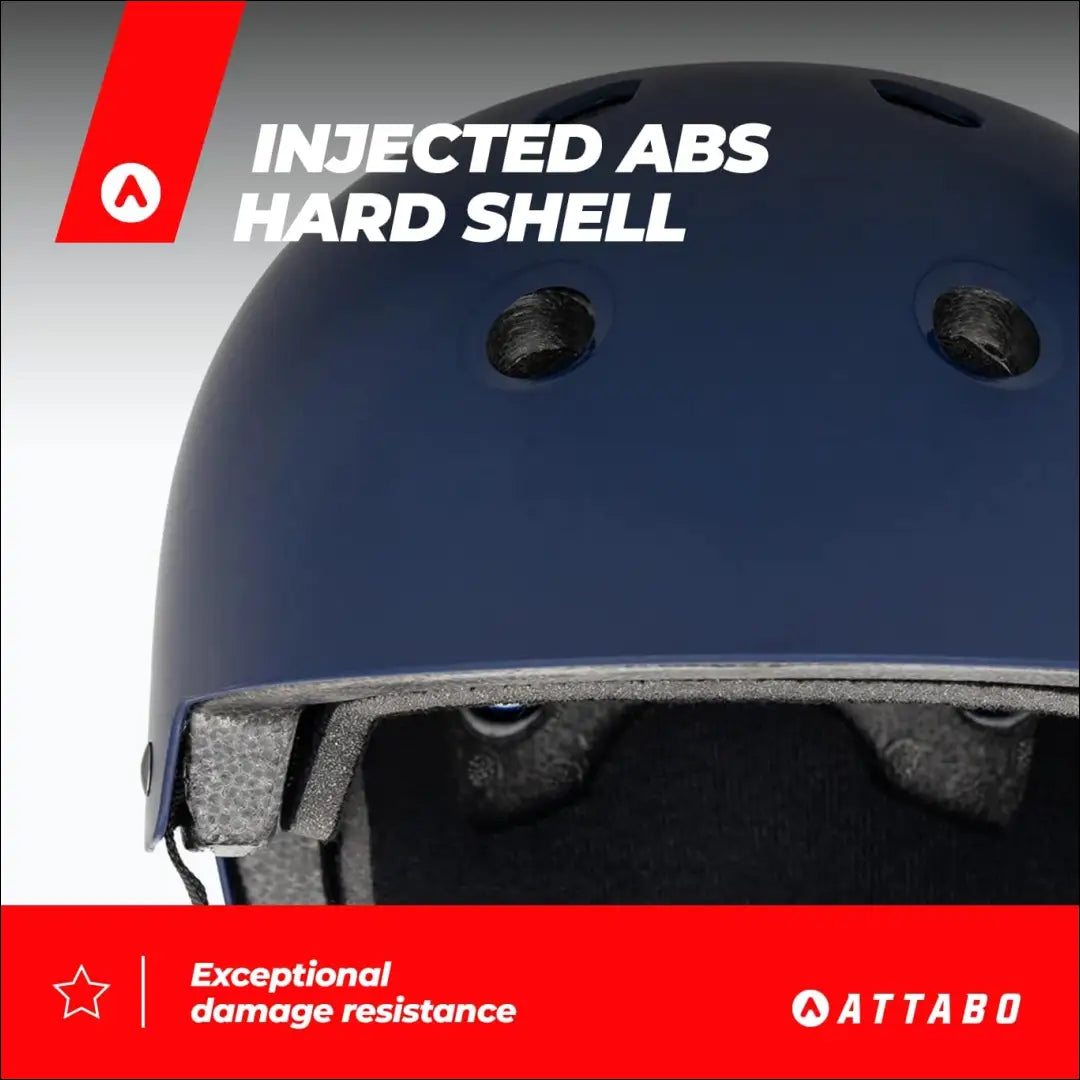 Riedlenčių ir paspirtukų šalmas “Attabo” SP021 - €20 Save 30% __label:Pristatymas 1-2 d.d., color-melyna, laisvalaikis,