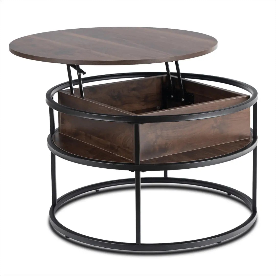 Riešuto/juodo riešuto spalvos stalas TE2519 - €121.70 Save 15% __label:Pristatymas 5-14 d.d., Newelite Naujausi