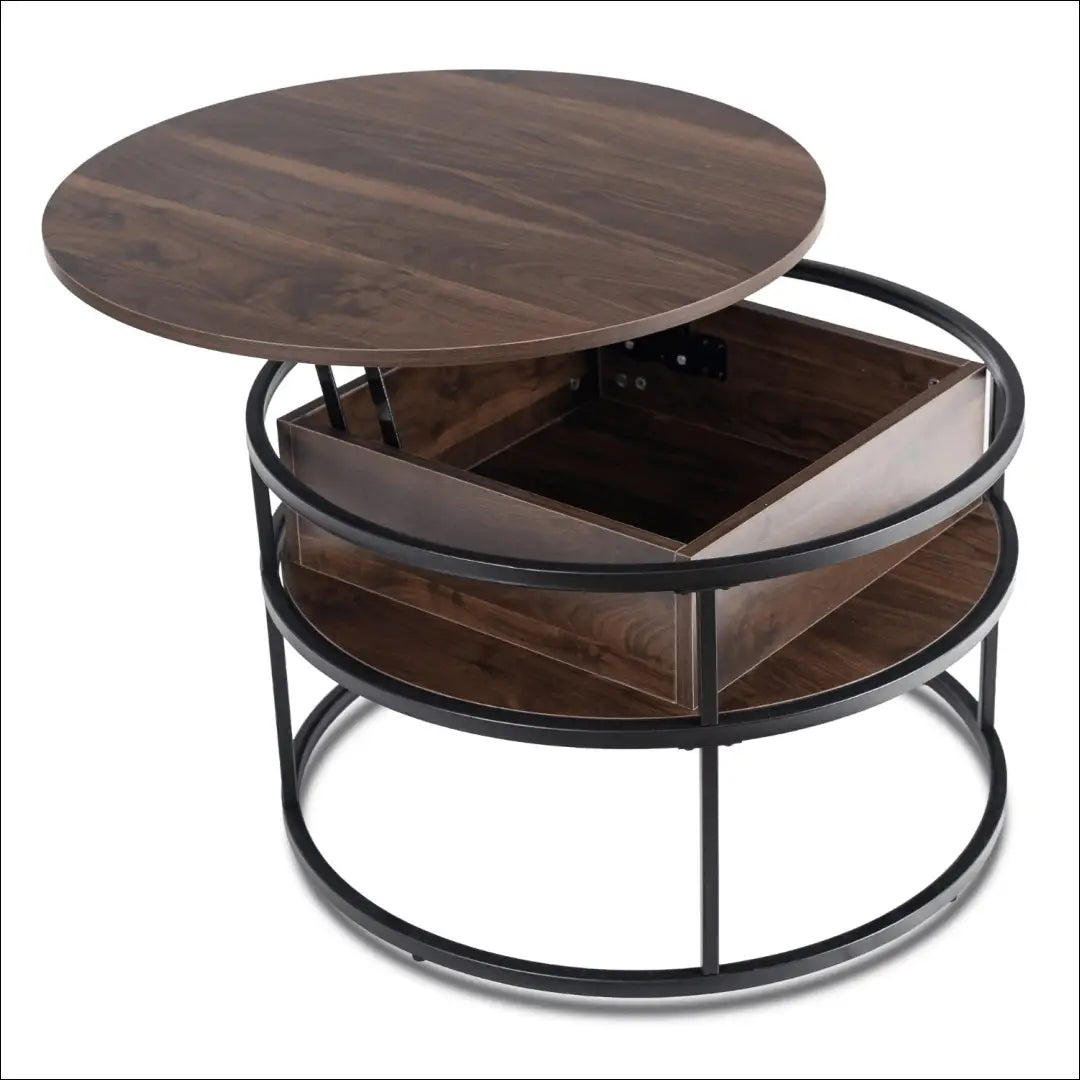 Riešuto/juodo riešuto spalvos stalas TE2519 - €121.70 Save 15% __label:Pristatymas 5-14 d.d., Newelite Naujausi