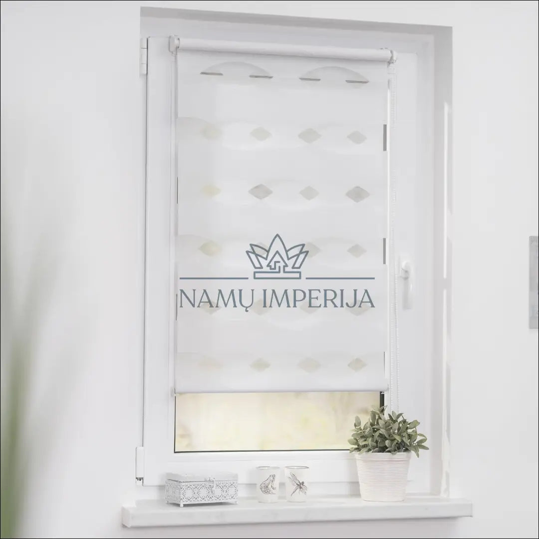 Roletas DI10186 - €22 Save 50% __label:Pristatymas 1-2 d.d., color-balta, material-poliesteris, tekstile, under-25 Iki