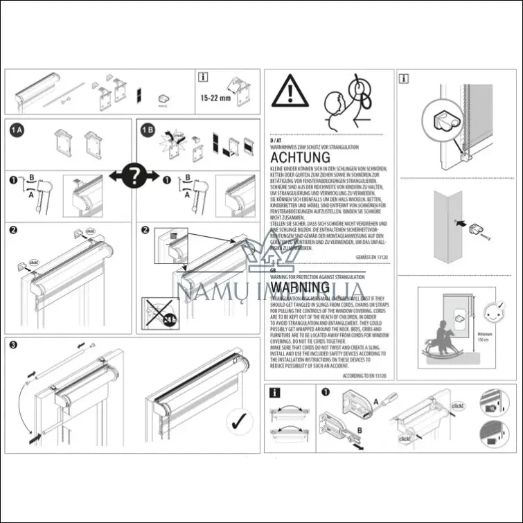 Roletas DI7336 - €19 Save 55% __label:Pristatymas 1-2 d.d., color-smelio, material-poliesteris, spalva-smelio,