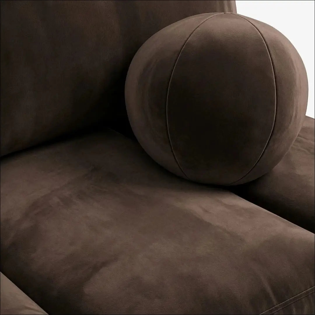 Ruda aksominė sofa-lova TE2487 - €653.38 Save 15% __label:Pristatymas 5-14 d.d., Newelite Naujausi produktai | Namų