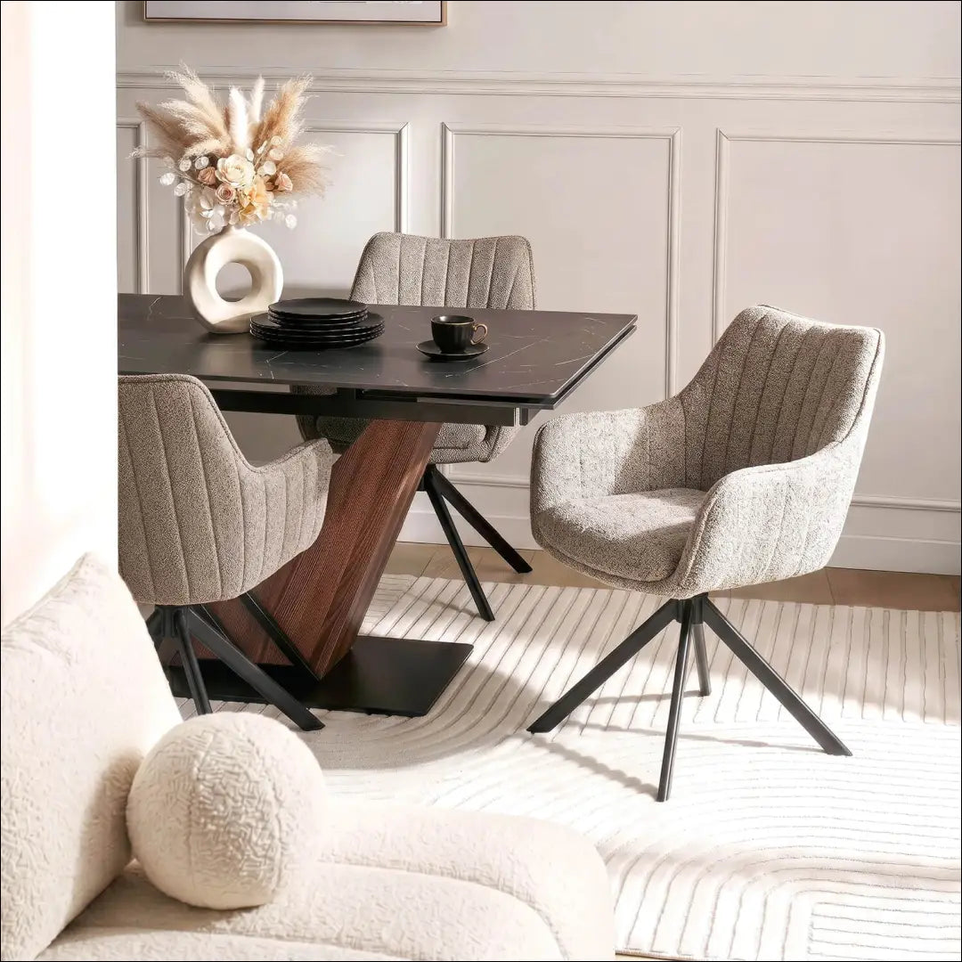 Ruda „Boucle“ besisukanti kėdė TE2584 - €115.46 Save 15% __label:Pristatymas 5-14 d.d., Newelite Naujausi produktai