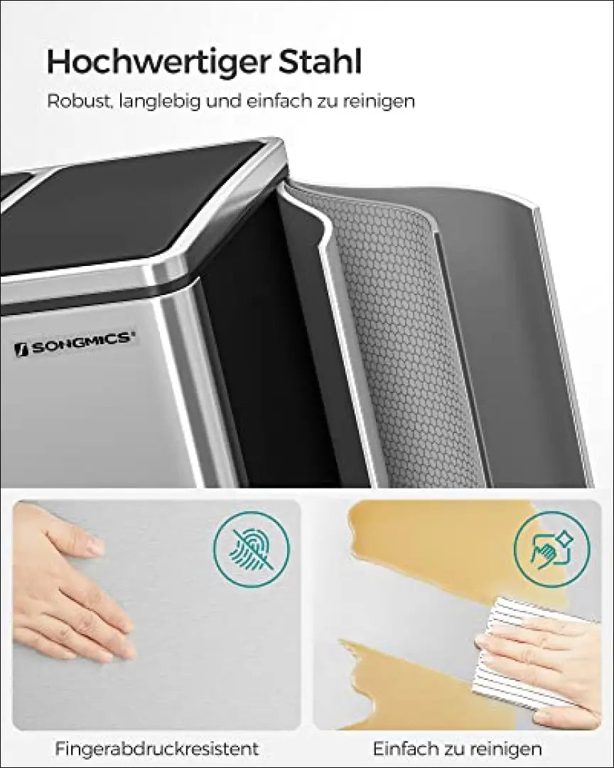 Rūšiavimo šiukšliadėžė SM1442 - €193 Save 40% 100-200, __label:Pristatymas 5-14 d.d., notouch30, siuksliadeze, song