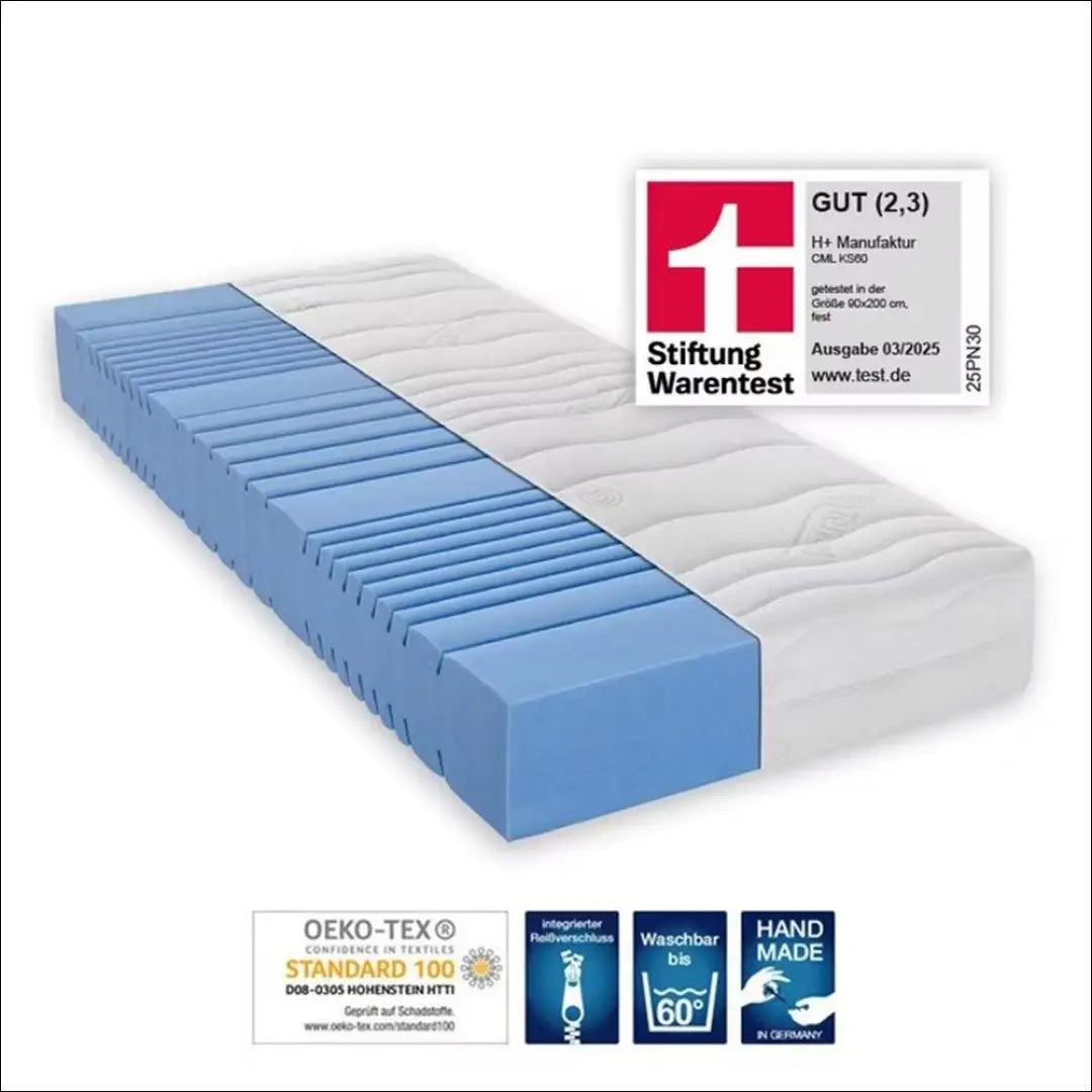 Šalto putplasčio čiužinys H2 KS60 (140x200cm) CI172 - €265 Save 50% __label:Pristatymas 1-2 d.d., ciuziniai,