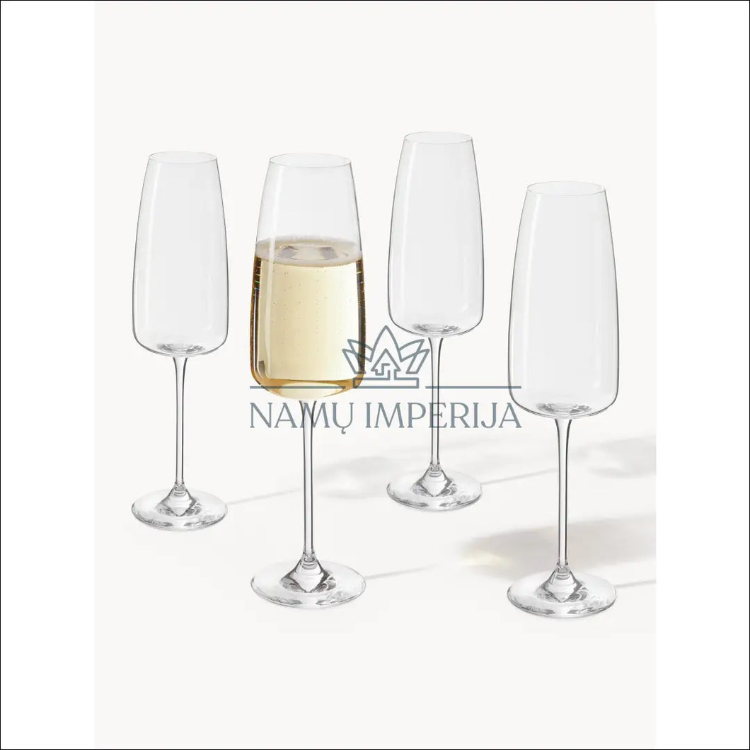 Šampano taurių komplektas (4vnt) DI5468 - €21 Save 50% indai, interjeras, material-stiklas, pushas, taures Iki