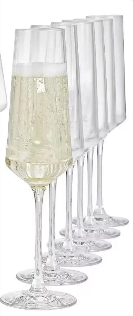 Šampano taurių komplektas (6vnt) DI12642 - €24 Save 50% __label:Pristatymas 1-2 d.d., indai, interjeras,