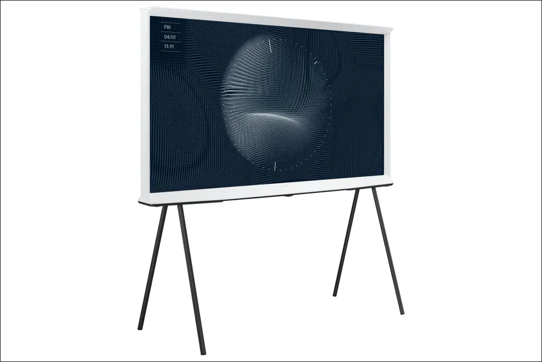 „Samsung The Serif 43LS01B“ 43 colių televizorius KI1673 - €650 Save 50% __label:Pristatymas 1-2 d.d., color-balta,