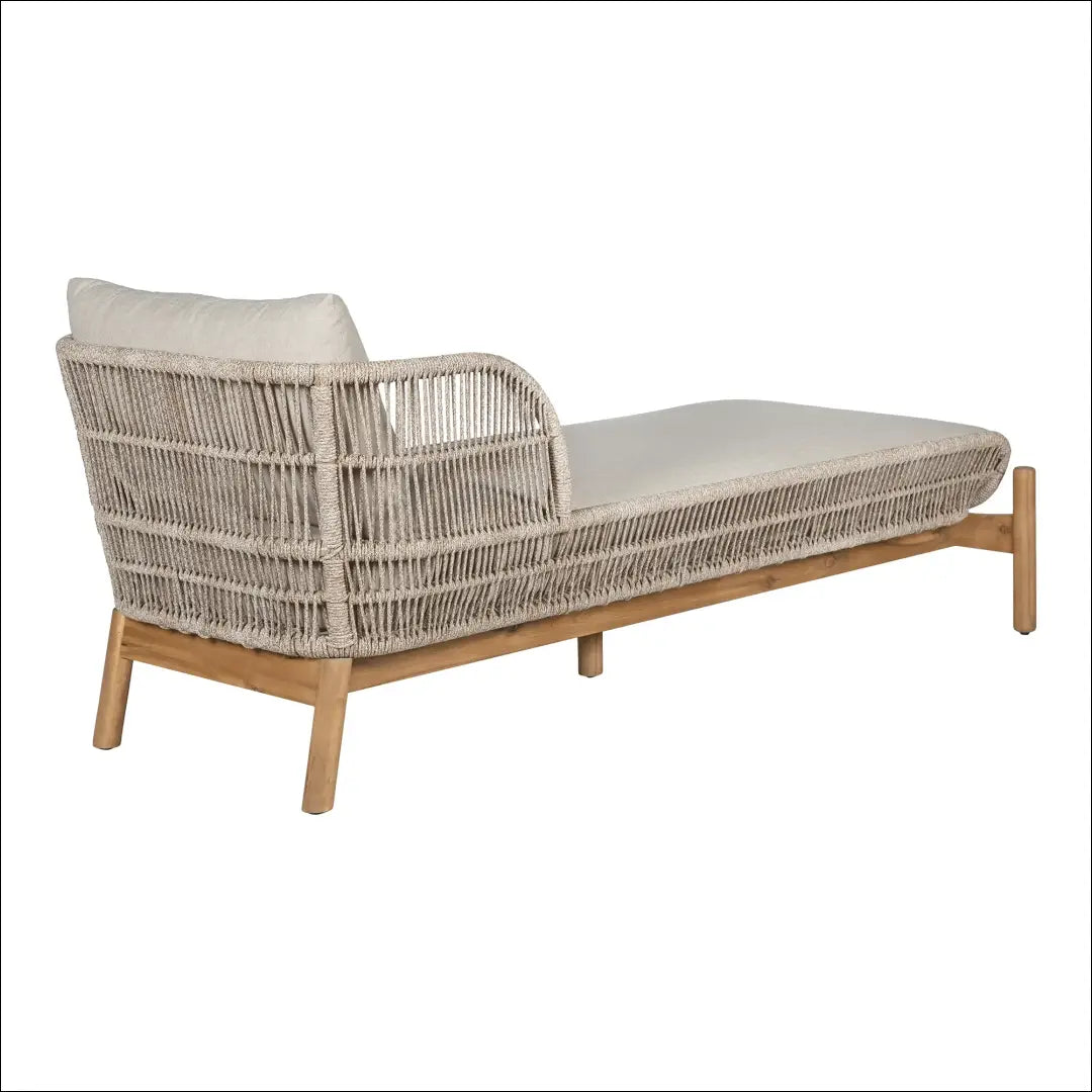 Saulės gultas akacijos spalvos smėlio su pagalvėlėmis RD1125 - €958 Save 15% __label:Pristatymas 5-14 d.d., Deck