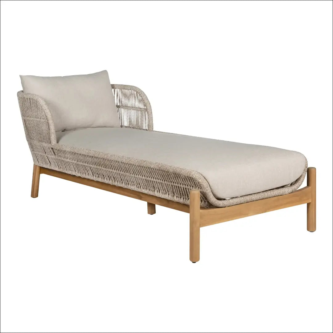 Saulės gultas akacijos spalvos smėlio su pagalvėlėmis RD1125 - €958 Save 15% __label:Pristatymas 5-14 d.d., Deck