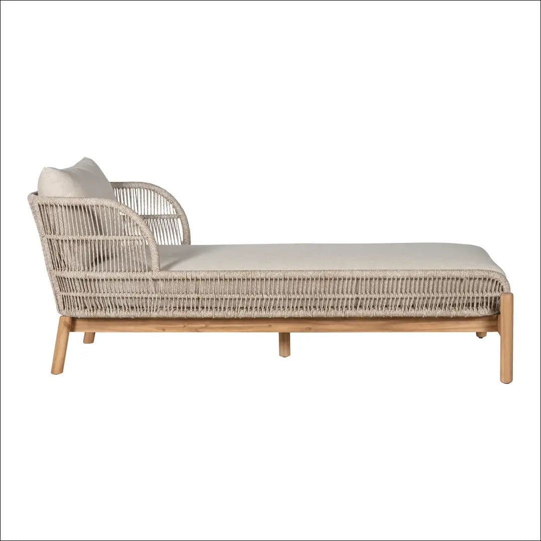 Saulės gultas akacijos spalvos smėlio su pagalvėlėmis RD1125 - €958 Save 15% __label:Pristatymas 5-14 d.d., Deck