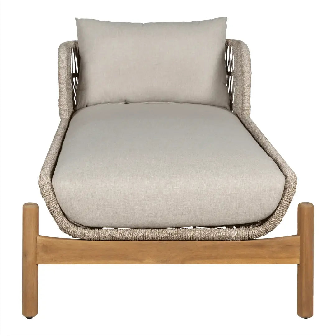 Saulės gultas akacijos spalvos smėlio su pagalvėlėmis RD1125 - €958 Save 15% __label:Pristatymas 5-14 d.d., Deck
