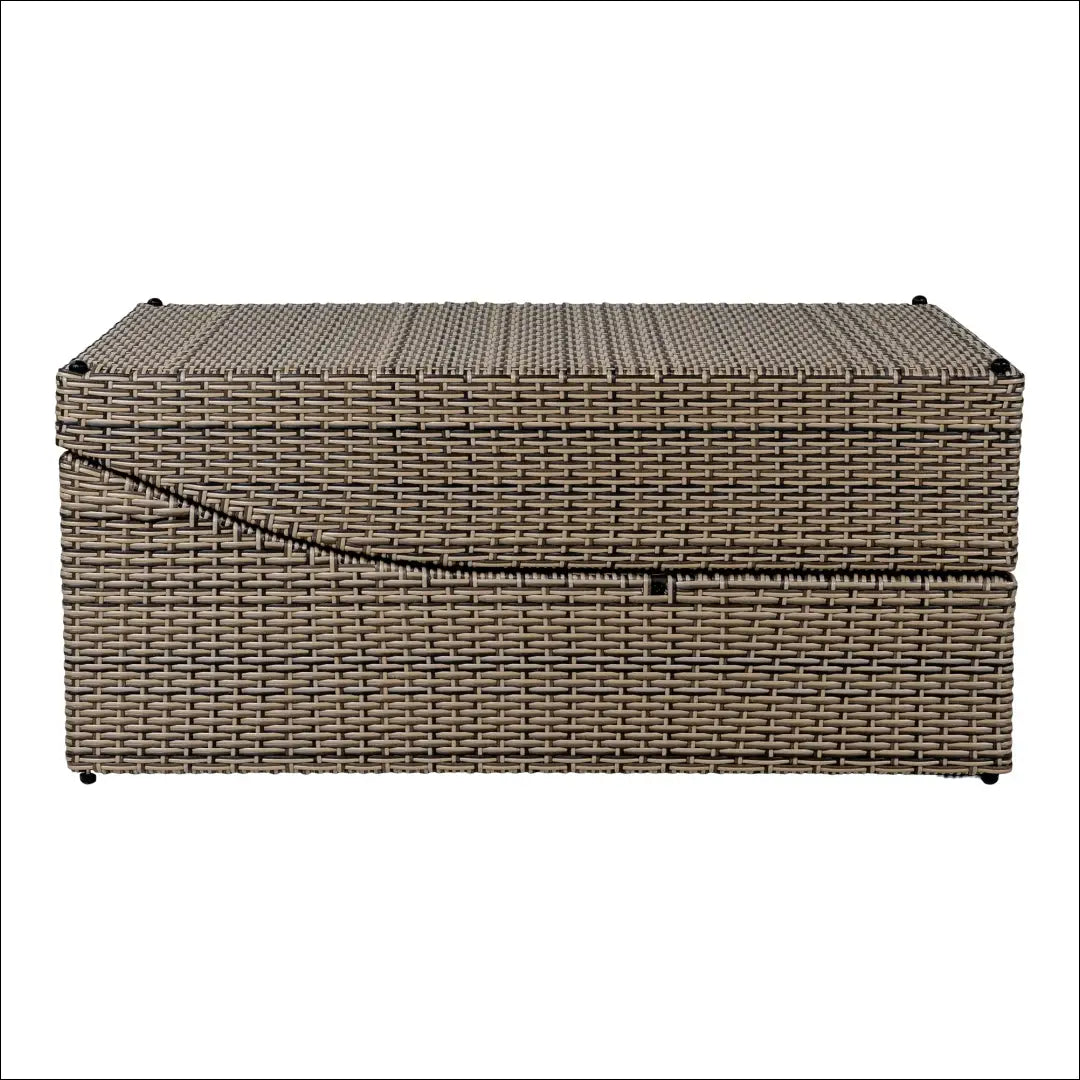 Saulės gultas poliratanas kubu pilka su pagalvėle RD1076 - €317 Save 15% __label:Pristatymas 5-14 d.d., Deck chairs,