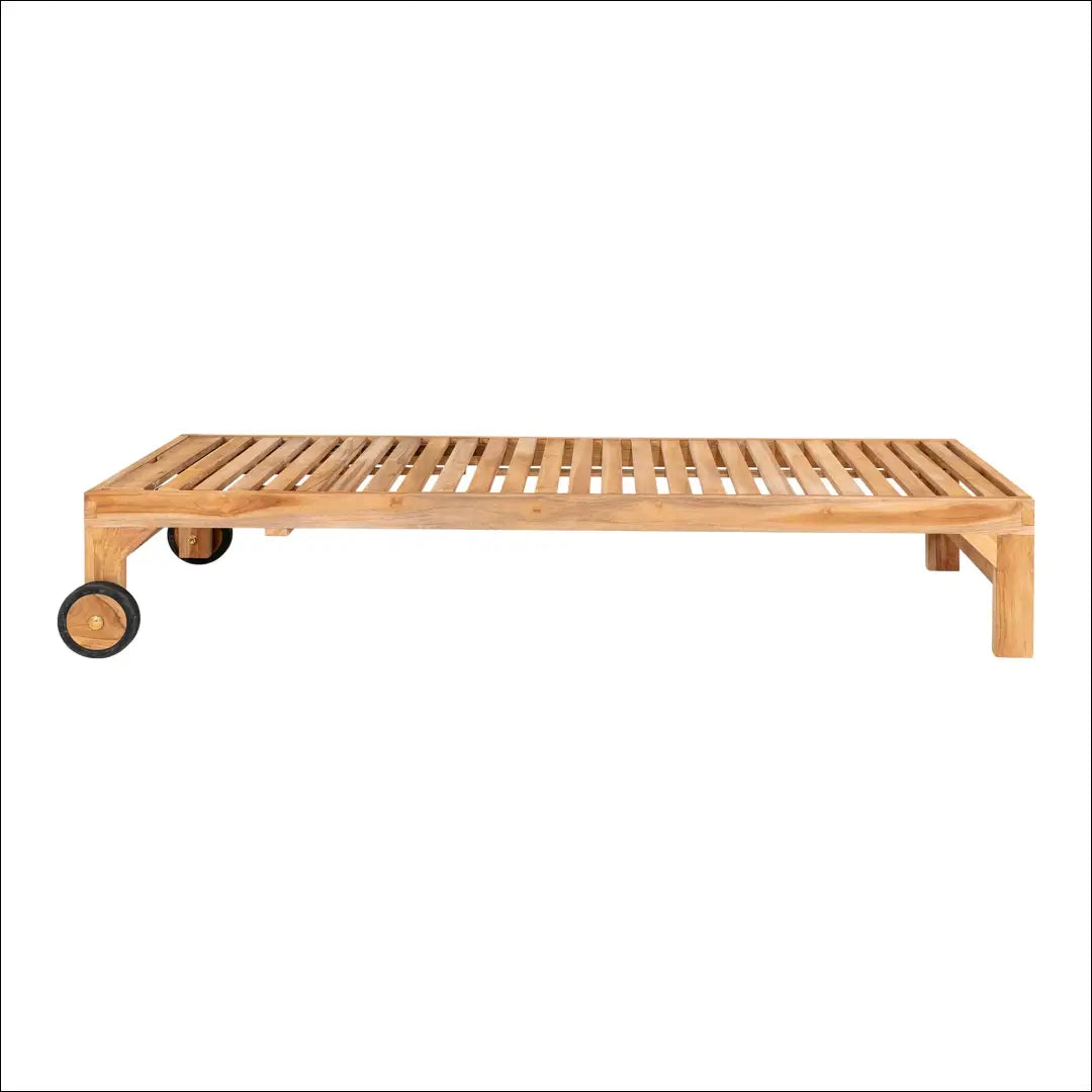 Saulės gultas tikmedžio natūralus RD1074 - €375 Save 15% __label:Pristatymas 5-14 d.d., Deck chairs, Natūrali, nordic,