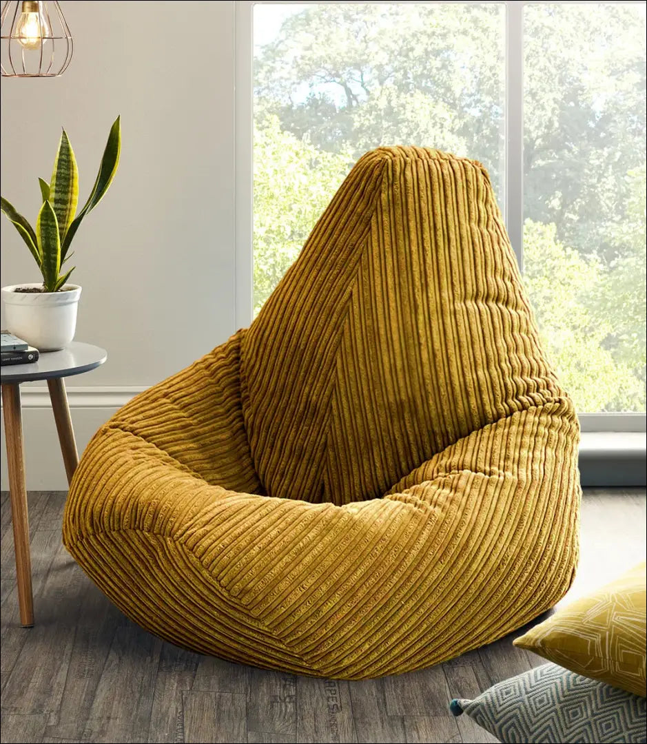 Sėdmaišis MI820 - €65 Save 50% 50-100, __label:Pristatymas 1-2 d.d., color-geltona, material-gobelenas, minksti €50