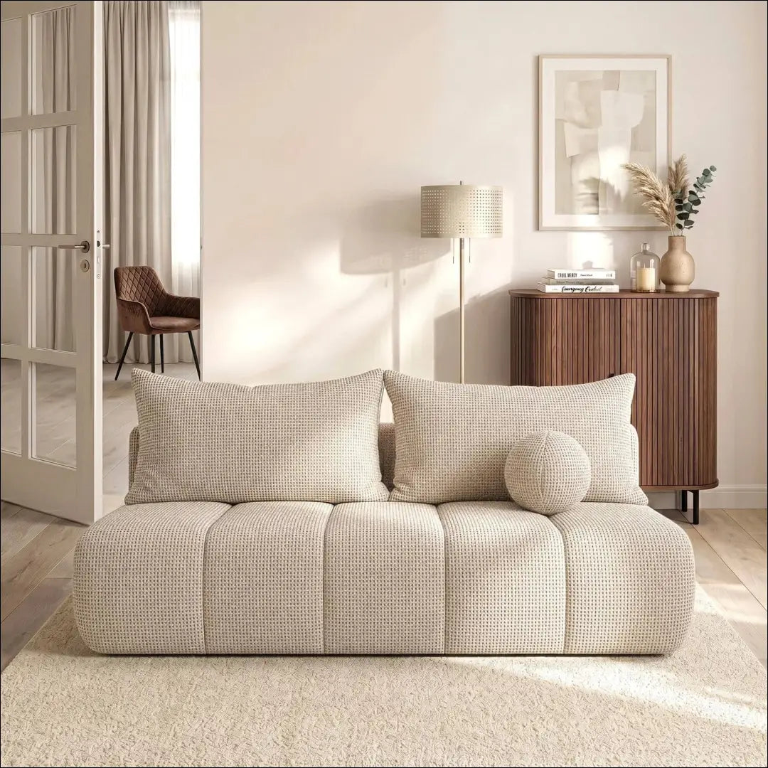 Šenilinė SARIA sofa-lova TE2489 - €681.05 Save 15% __label:Pristatymas 5-14 d.d., Newelite Naujausi produktai | Namų