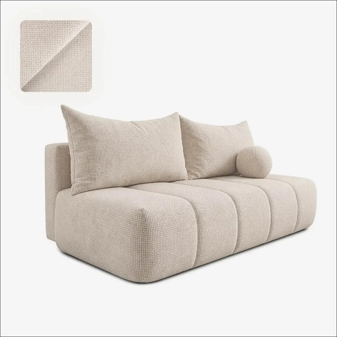 Šenilinė SARIA sofa-lova TE2489 - €681.05 Save 15% __label:Pristatymas 5-14 d.d., Newelite Naujausi produktai | Namų