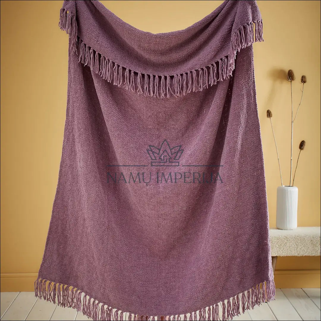 Šenilinis pledas DI8943 - €15 Save 50% __label:Pristatymas 1-2 d.d., color-violetine, material-poliesteris, notouch50,