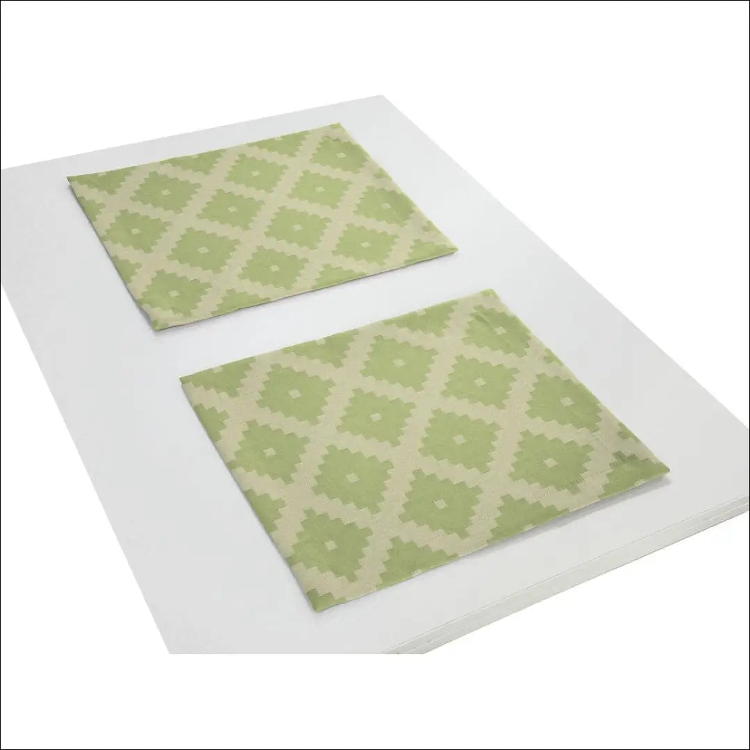 Servetėlių komplektas (4vnt) DI9119 - €10 Save 55% __label:Pristatymas 1-2 d.d., color-zalia, indai, interjeras,