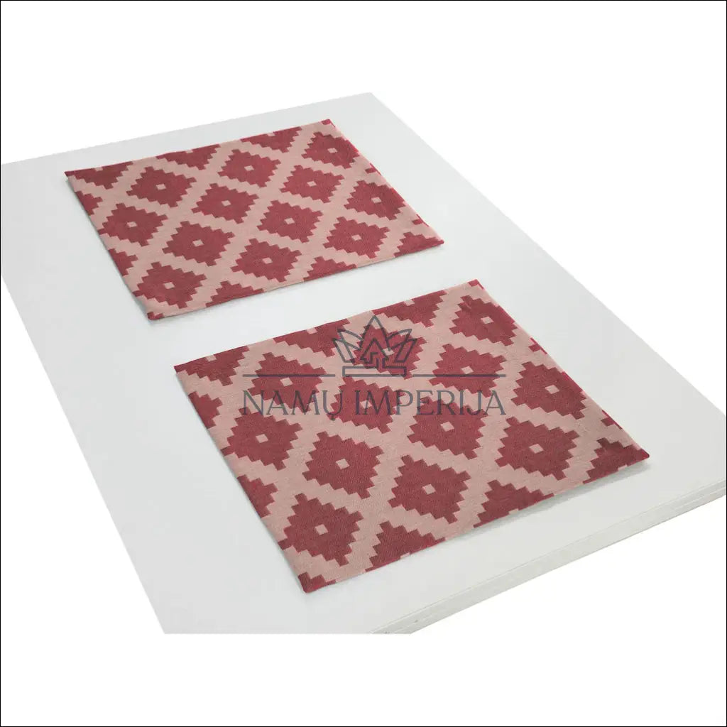 Servetėlių komplektas (4vnt) DI9120 - €12 Save 50% __label:Pristatymas 1-2 d.d., color-raudona, indai, interjeras,