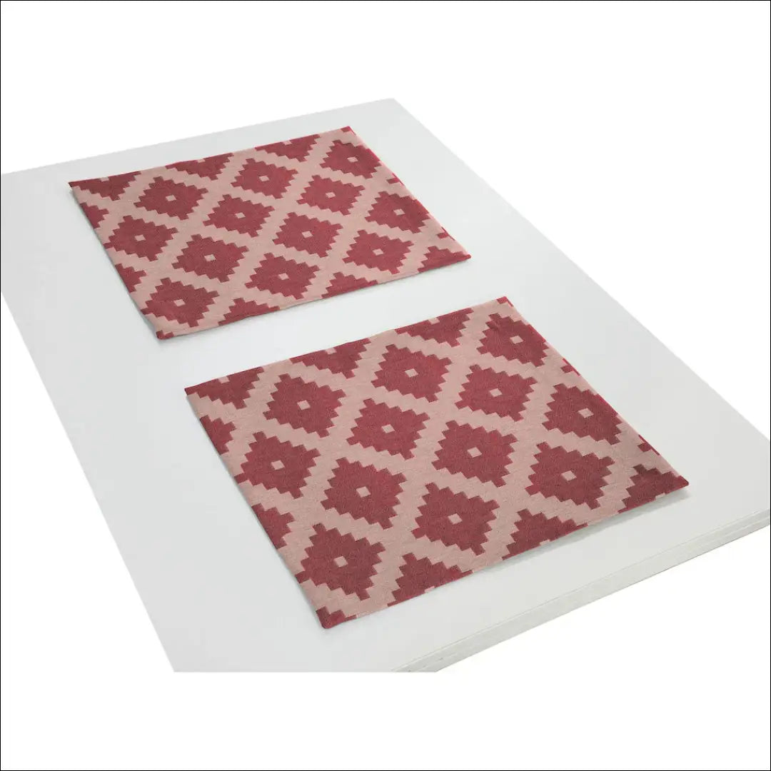 Servetėlių komplektas (4vnt) DI9120 - €10 Save 55% __label:Pristatymas 1-2 d.d., color-raudona, indai, interjeras,