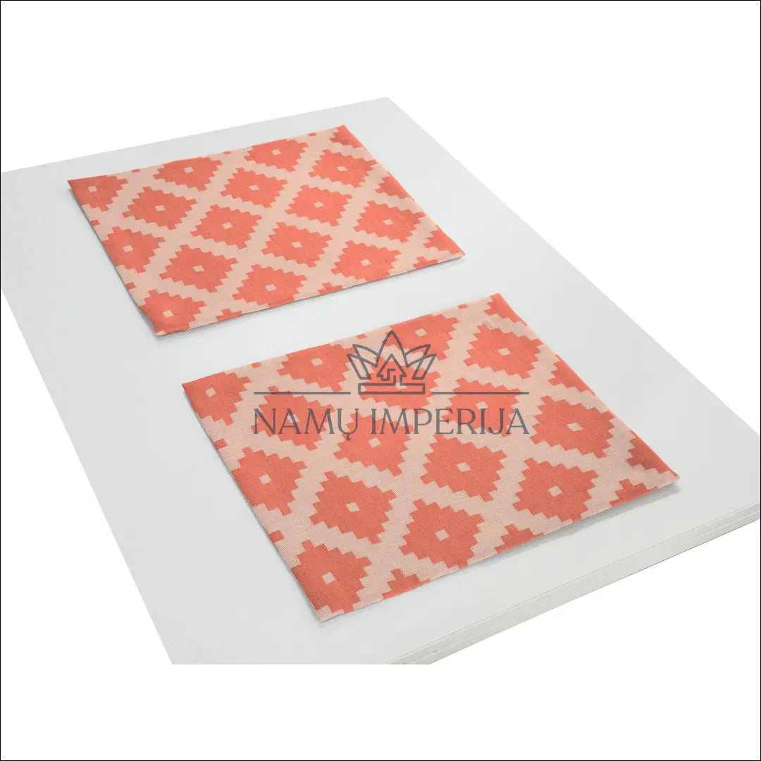 Servetėlių komplektas (4vnt) DI9123 - €12 Save 50% __label:Pristatymas 1-2 d.d., color-oranzine, indai, interjeras,