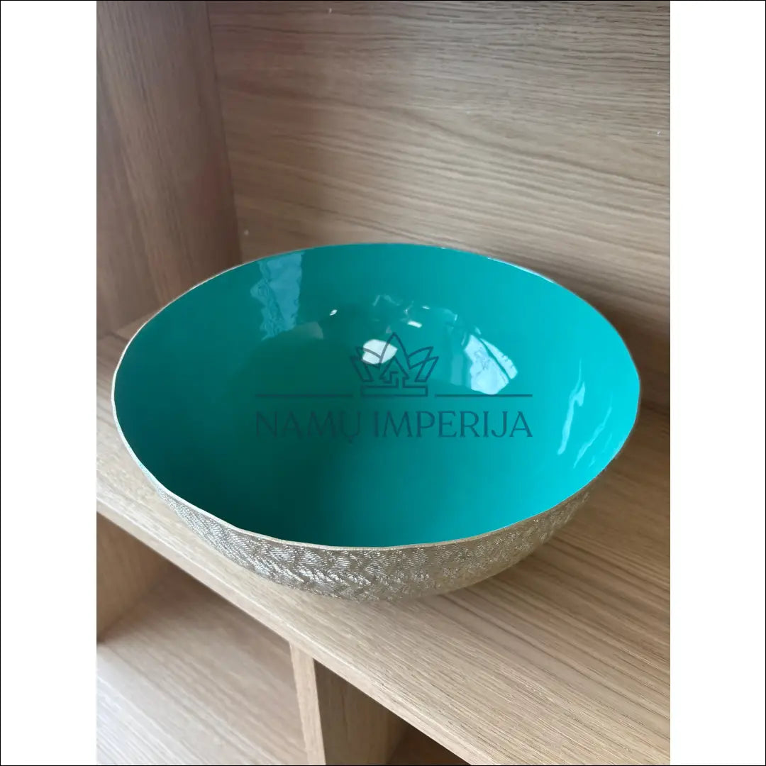 Serviravimo dubuo DI9099 - €9 Save 50% __label:Pristatymas 1-2 d.d., color-auksine, color-turkis, indai, interjeras Iki