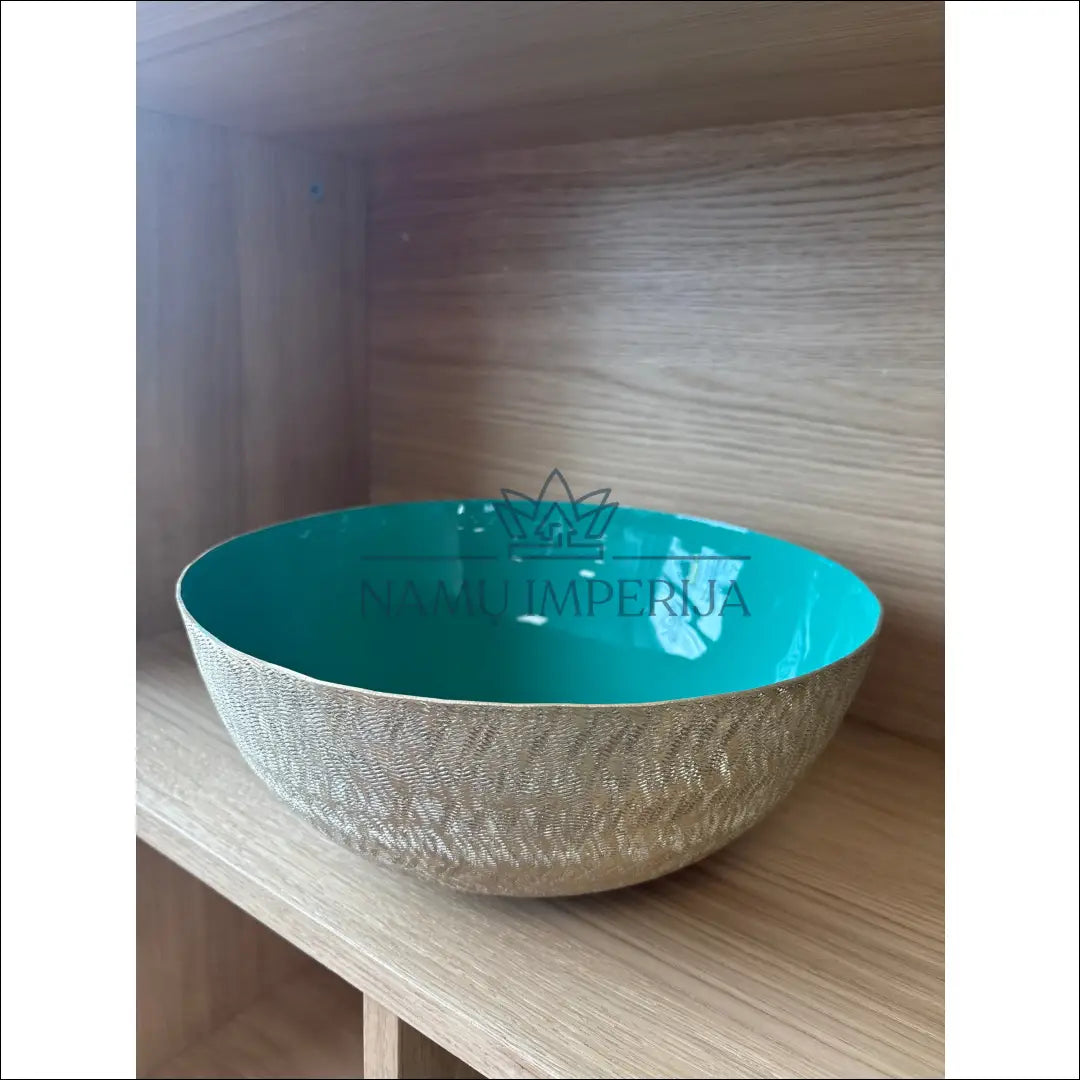 Serviravimo dubuo DI9099 - €9 Save 50% __label:Pristatymas 1-2 d.d., color-auksine, color-turkis, indai, interjeras Iki