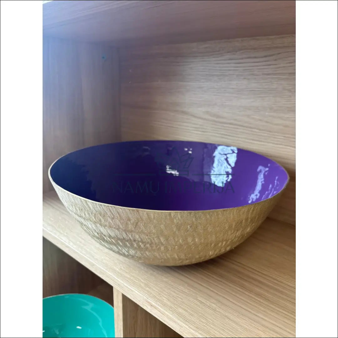 Serviravimo dubuo DI9100 - €11 Save 50% __label:Pristatymas 1-2 d.d., color-auksine, color-violetine, indai, interjeras
