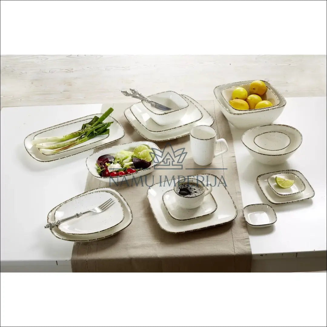 Serviravimo lėkštė DI9215 - €6 Save 50% __label:Pristatymas 1-2 d.d., color-kremas, color-ruda, indai, interjeras Iki