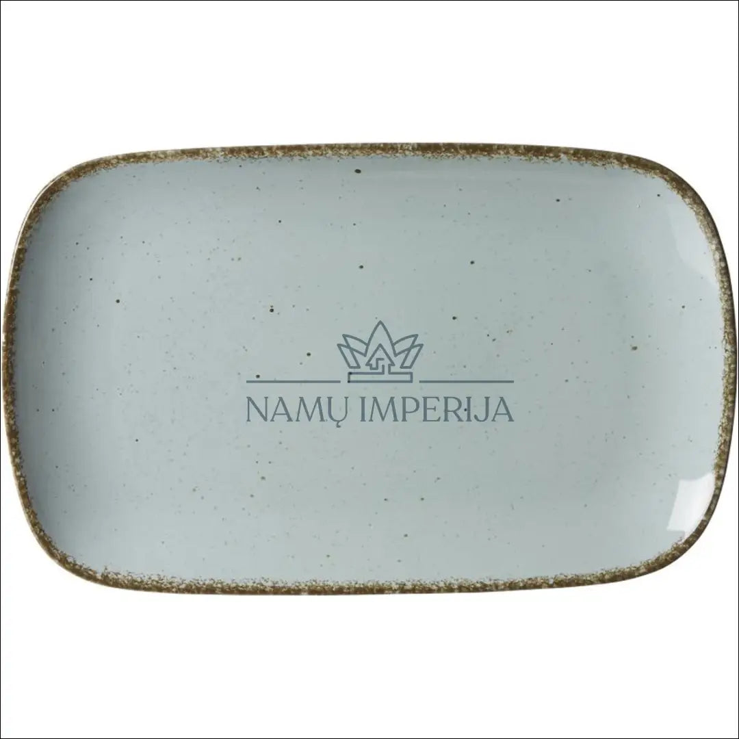 Serviravimo lėkštė DI9217 - €9 Save 50% __label:Pristatymas 1-2 d.d., color-ruda, color-turkis, indai, interjeras Iki