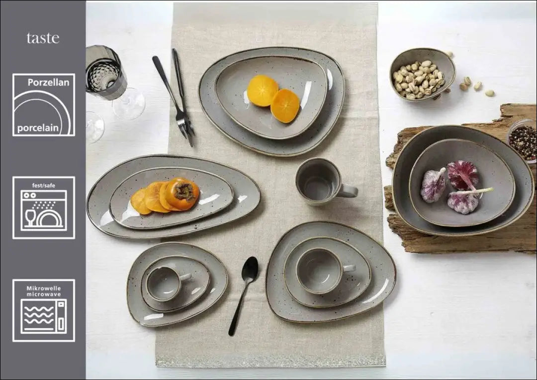 Serviravimo lėkštė “Ritzenhoff&Breker” DI10834 - €6 Save 50% __label:Pristatymas 1-2 d.d., color-pilka, indai,