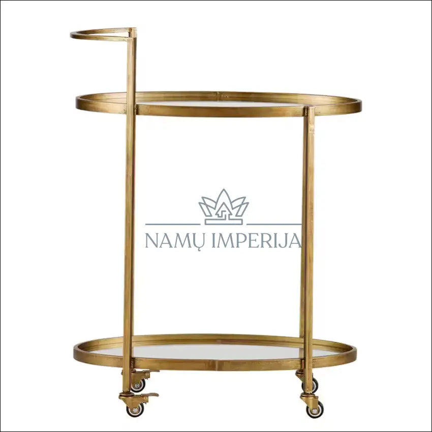 Serviravimo vežimėlis KI1281 €94 Save 50% 50 100, __label:Pristatymas 1 2 d.d., color auksine, kita, material metalas