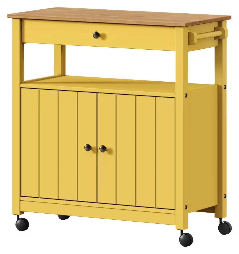 Serviravimo vežimėlis KI1879 - €99 Save 50% 50-100, __label:Pristatymas 1-2 d.d., color-geltona, color-ruda, kita