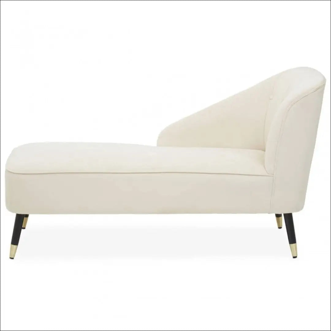 Šezlongas MI471 - €392 Save 70% __label:Pristatymas 1-2 d.d., color-kremas, material-aksomas, minksti, over-200 Virš