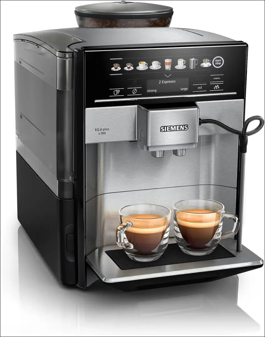 „Siemens EQ6 plus s700“ kavos aparatas SP357 - €308 Save 60% __label:Pristatymas 1-2 d.d., material-metalas, over-200,