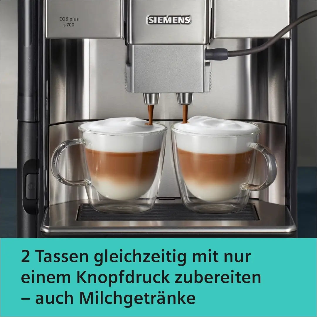 „Siemens EQ6 plus s700“ kavos aparatas SP357 - €308 Save 60% __label:Pristatymas 1-2 d.d., material-metalas, over-200,