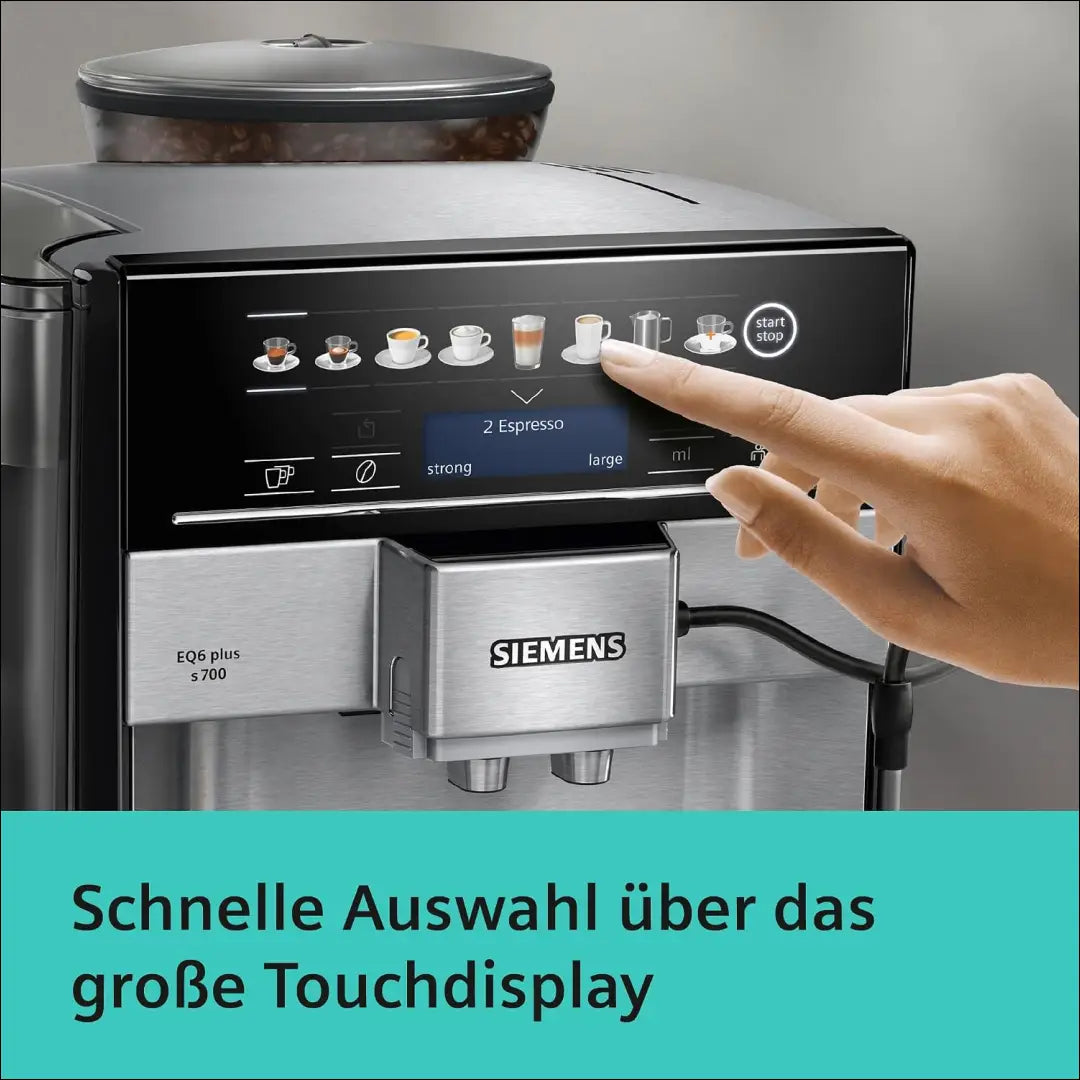 „Siemens EQ6 plus s700“ kavos aparatas SP357 - €308 Save 60% __label:Pristatymas 1-2 d.d., material-metalas, over-200,