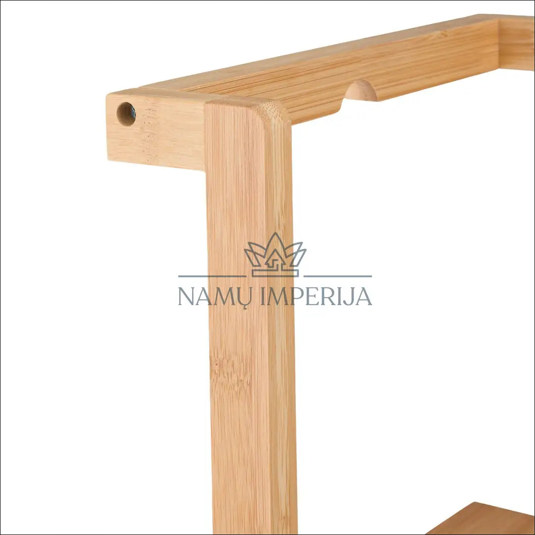 Sieninė bambukinė lentyna SI1695 - €22 Save 50% __label:Pristatymas 1-2 d.d., biuro-baldai, biuro-lentynos, color-ruda,