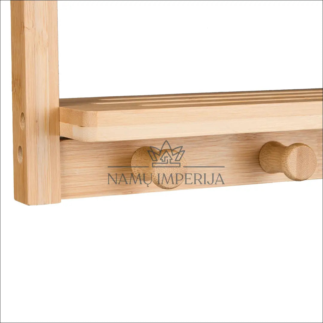 Sieninė bambukinė lentyna SI1695 - €22 Save 50% __label:Pristatymas 1-2 d.d., biuro-baldai, biuro-lentynos, color-ruda,