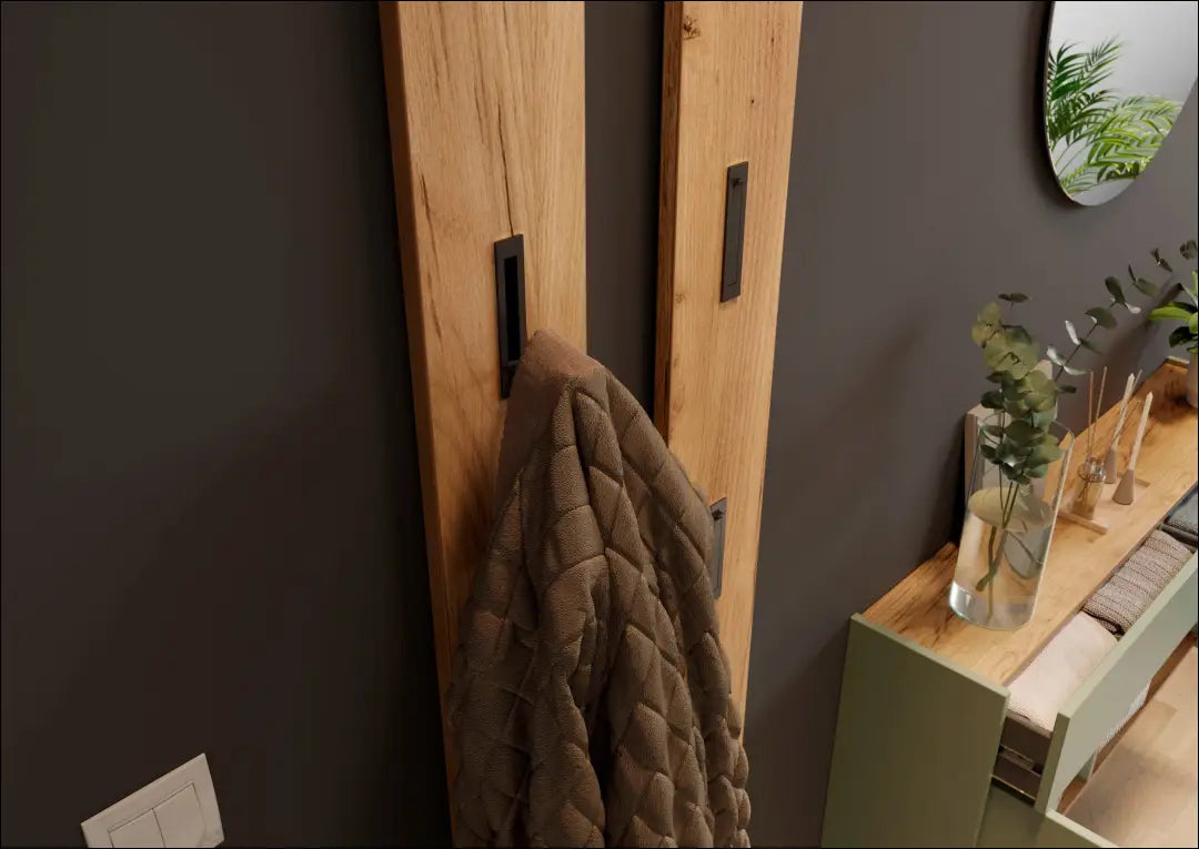 Sieninė batų spintelė KI1694 - €145 Save 50% 100-200, __label:Pristatymas 1-2 d.d., batu-lentyna, batu-spintele,