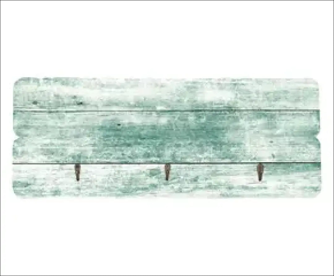 Sieninė kabykla DI7176 - €22 Save 55% __label:Pristatymas 1-2 d.d., color-smelio, color-turkis, material-mediena,