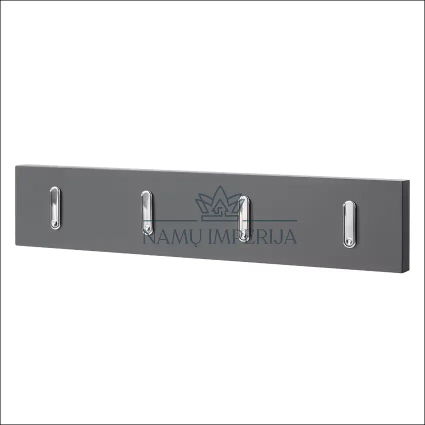 Sieninė kabykla DI9995 €8 Save 80% __label:Pristatymas 1 2 d.d., color pilka, sidabrine, material mdf, metalas Iki €25
