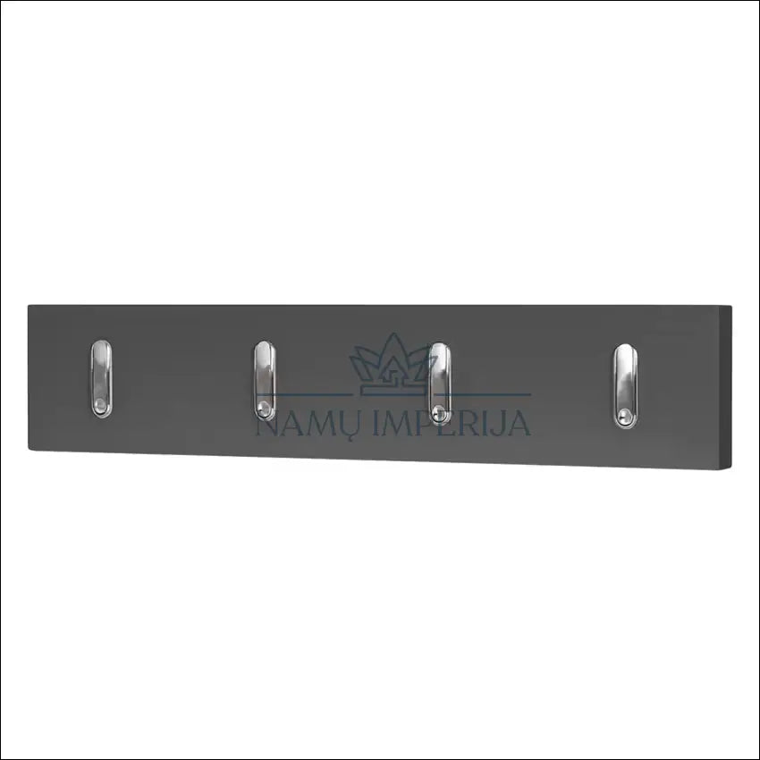 Sieninė kabykla DI9995 €8 Save 80% __label:Pristatymas 1 2 d.d., color pilka, sidabrine, material mdf, metalas Iki €25